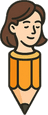 Miss Pencil Works logo